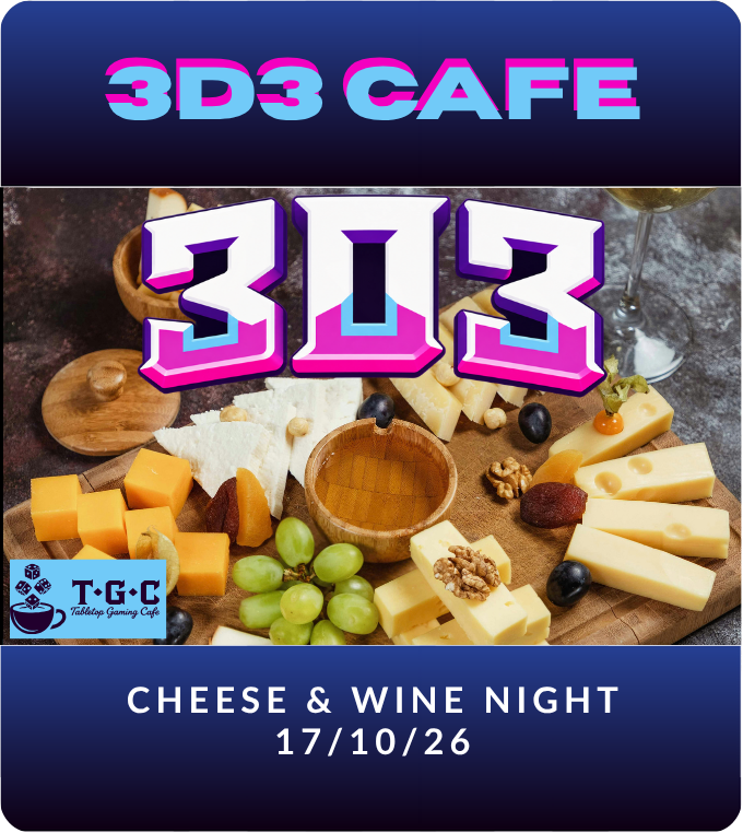 3D3 Cafe - Cheese & Wine Night
